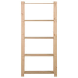 VIDAXL-LAGER RAKE 5-layer 80x28.5x170 cm Festkiefer
