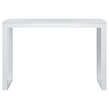Vidaxl computerbureau 110x60x73 cm spaanplaat wit