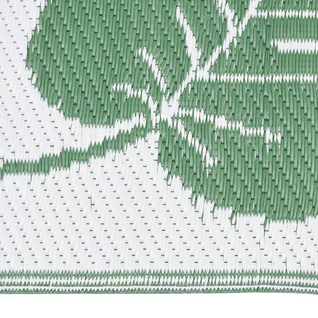 Vidaxl außerhalb Teppich 120x180 cm Polypropengrün