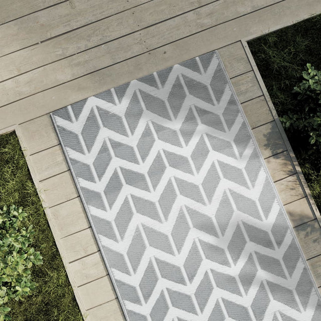 Vidaxl außerhalb des Teppichs Arakil 80x150 cm pp grau