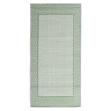 Vidaxl außerhalb des Teppichs Aakil 80x150 cm Polypropengrün