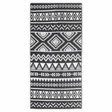 Vidaxx Outdoor-Teppich Arakil 80x150 cm Polypropylen schwarz