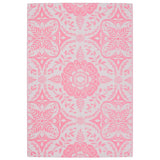 Vidaxl außerhalb des Teppichs 140x200 cm Polypropenpink