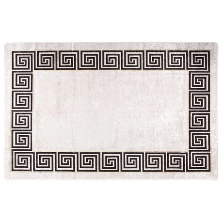 Vidaxx Teppich waschbar, rutschfest, 160 x 230 cm, hellbeige