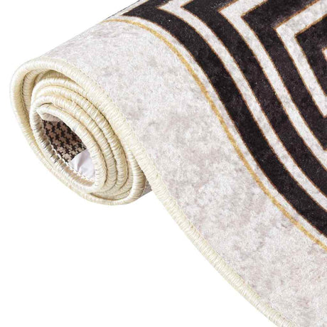 Vidaxx Teppich waschbar, rutschfest, 160 x 230 cm, hellbeige
