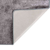 Vidaxl Teppich waschbarer Anti-Rutsch 160x230 cm Grau