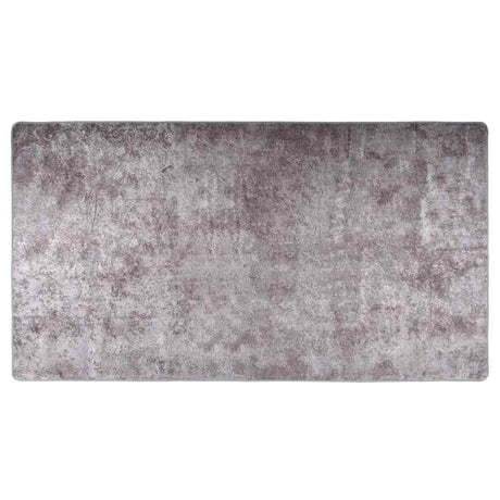 Vidaxl Teppich waschbarer Anti-Rutsch 190x300 cm Grau