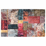 Vidaxl Teppich waschbarer Anti-Schlupf-Patchwork 160x230 cm mehrfarbig