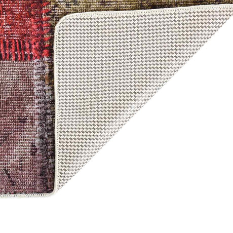 Vidaxl Teppich waschbarer Anti-Schlupf-Patchwork 160x230 cm mehrfarbig