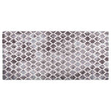 Vidaxl Teppich waschbarer Anti-Rutsch 80x300 cm mehrfarbig