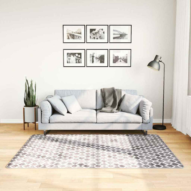 Vidaxl Teppich waschbarer Anti-Rutsch 120x180 cm mehrfarbig