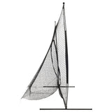 Vidaxl Basebal Softballnet 241x106.5x216 cm Metall