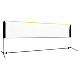 Vidaxl Badmintonnet einstellbar 400x103x94-158 cm Metall