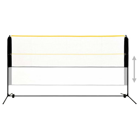 Vidaxl Badmintonnet Einstellbar 300x103x94-158 cm Metall