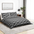 VIDAXL -Duvet -Überraschungs -Set 135x200 cm Baumwollgrau