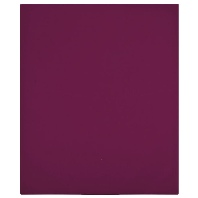 Vidaxl angepasstes Blatt Trikot 90x200 cm Baumwollbordeaux Rot