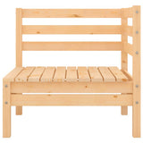 Vidaxl 4-delige loungeset massief grenenhout