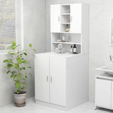 Vidaxl Waschmaschinenschrank weiß