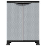 Vidaxl opbergkast 68x39x92 cm rattan ontwerp