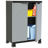Vidaxl opbergkast 68x39x92 cm rattan ontwerp