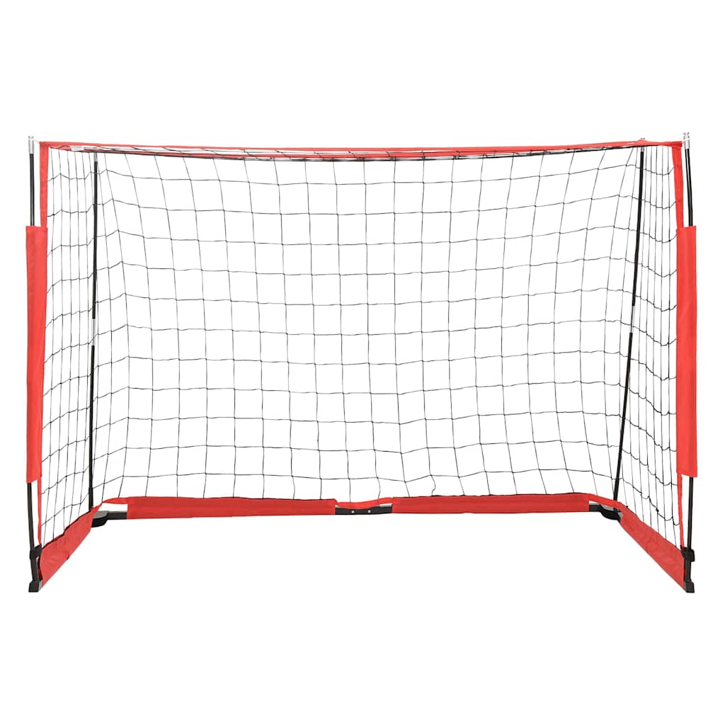 VIDAXL -Fußballziel 184x91x124,5 cm Stahl