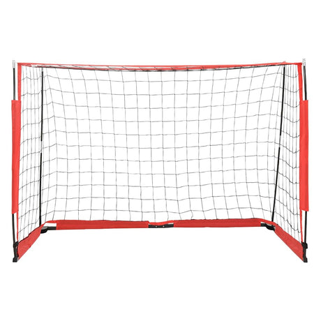 VIDAXL -Fußballziel 184x91x124,5 cm Stahl