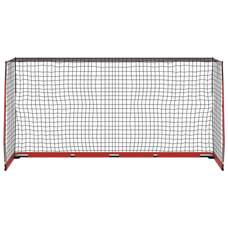 VIDAXL -Fußballtor 366.5x91x183 cm Stahl
