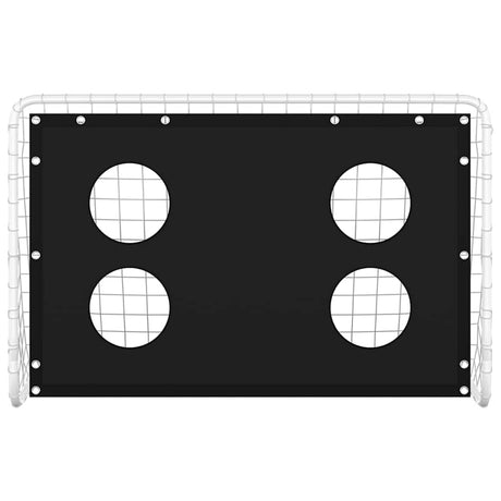 Vidaxl Football Target Training Tor 184x61x122 cm Stahl