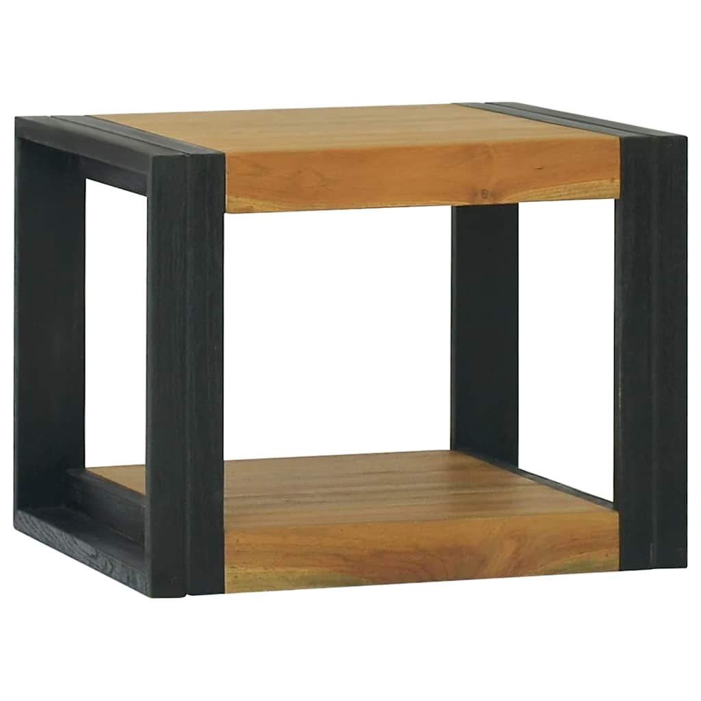 Vidaxl badkamerwandkast 45x45x35 cm massief teakhout