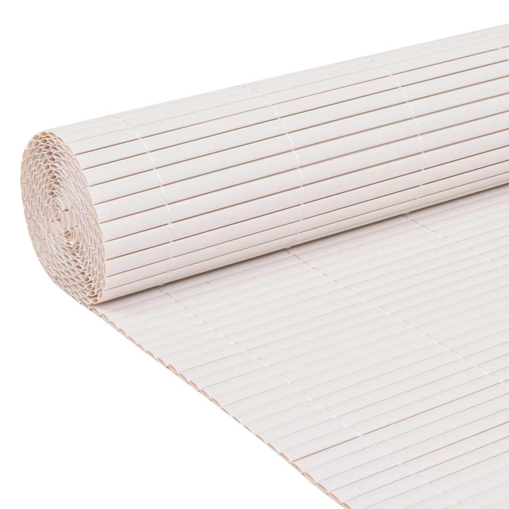 Vidaxl Gartenzäune doppelte 90 x 400 cm Weiß