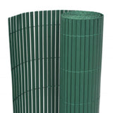 Vidaxl Gartenzäune doppelte 110 x 300 cm Grün