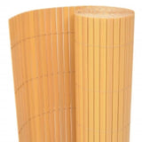 Vidaxl Gartenzäune doppelte 110 x 300 cm Gelb
