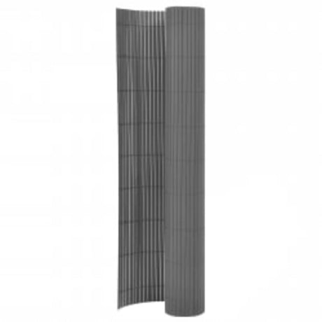 Vidaxx Gartenzaun doppelseitig 110x300 cm grau