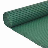 Vidaxx doppelseitiger Gartenzaun 110x400 cm grün