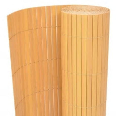 Vidaxl Gartenzäune doppelte 110 x 500 cm Gelb