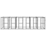 Vidaxl -Hundezwinger 14,52 m² Stahl