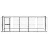 Vidaxl -Hundezwinger 12,1 m² Stahl