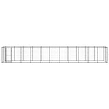 Vidaxl -Hundezwinger 26,62 m² Stahl