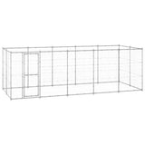 Vidaxl -Hundezwinger 12,1 m² verzinkter Stahl