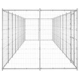 VidaXL Hundehütte 21,78 m² verzinkter Stahl