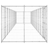 VidaXL Hundehütte 26,62 m² verzinkter Stahl