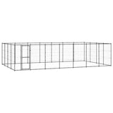 Vidaxl -Hundezwinger 33,88 m² Stahl