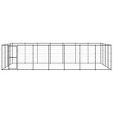 Vidaxl -Hundezwinger 33,88 m² Stahl