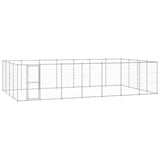 VidaXL Hundehütte 33,88 m² verzinkter Stahl
