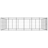 Vidaxl -Hundezwinger 36,3 m² Stahl