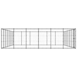 Vidaxl -Hundezwinger 50,82 m² Stahl