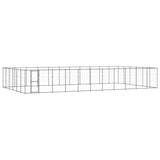 Vidaxl -Hundezwinger 79,86 m² Stahl