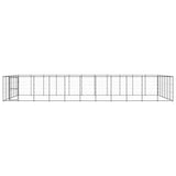 Vidaxl -Hundezwinger 79,86 m² Stahl