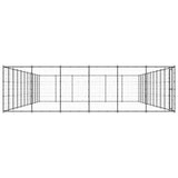 Vidaxl -Hundezwinger 79,86 m² Stahl