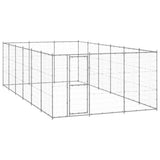 VidaXL Hundehütte 21,78 m² verzinkter Stahl